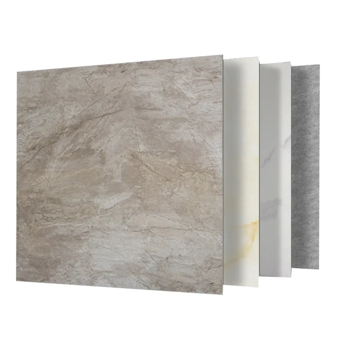 Carrelage Autocollant en PVC Imitation Marbre 60x60 – Étanche, Antidérapant & Facile à Installer – 1 à 2 mm d’Épaisseur