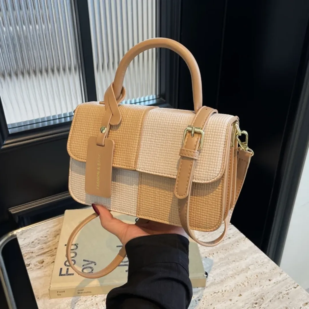 Ensemble de Sacs Fourre-Tout PU Cuir – 2 Tailles Épaisses avec Fermeture Éclair