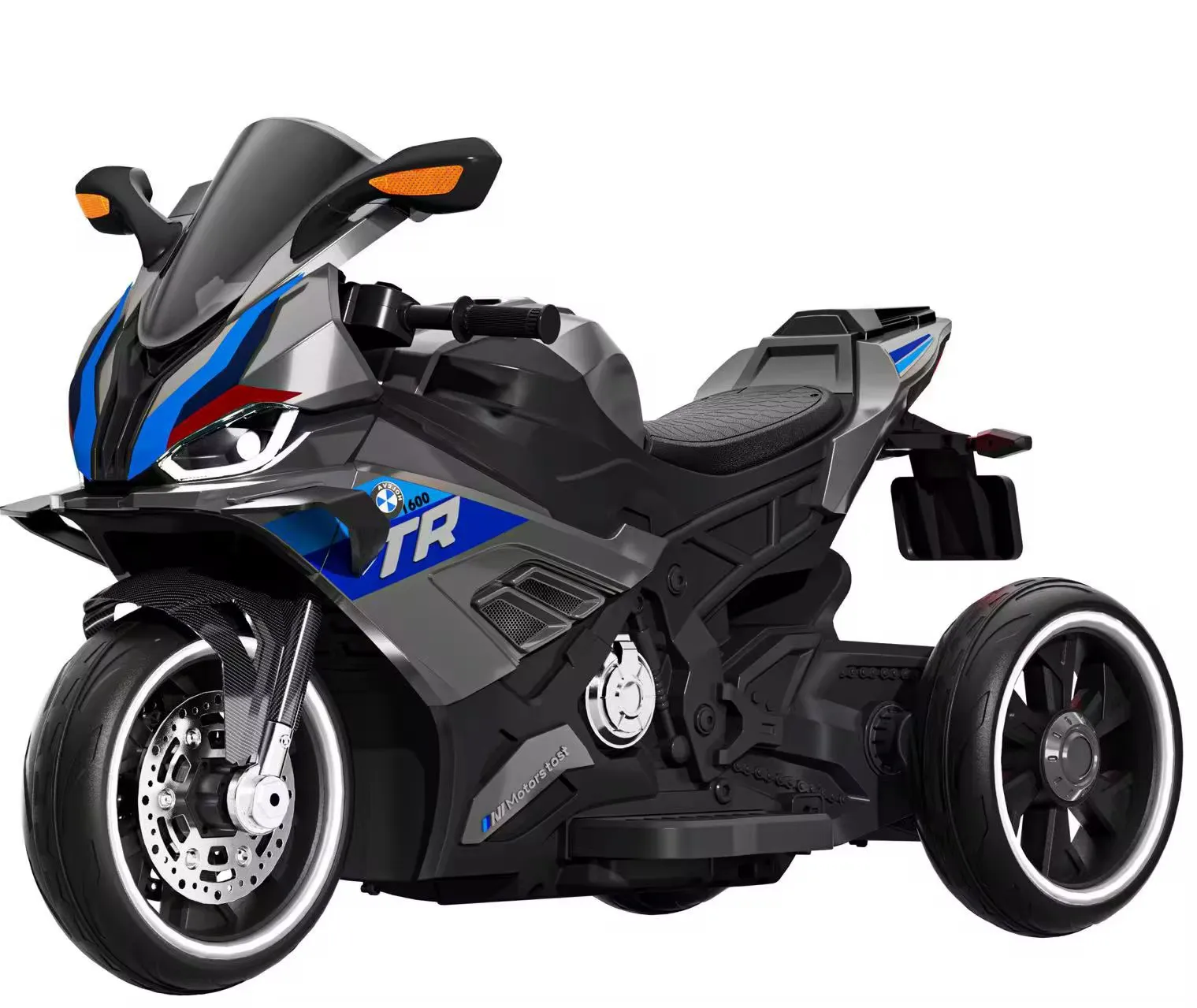 🏍️ Moto Électrique Sport Enfant – Modèle VTR 600 Style BMW