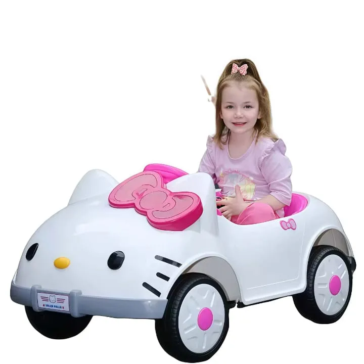 Voiture Électrique Hello Kitty – Modèle MK-01