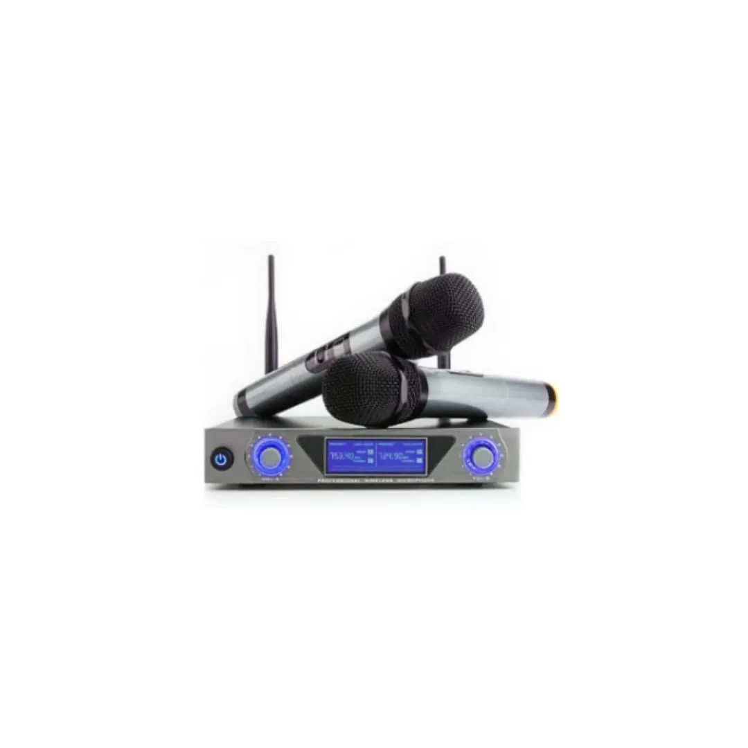 🎤 Micro Sans Fil Professionnel VM200 – Double Micro USB Rechargeable