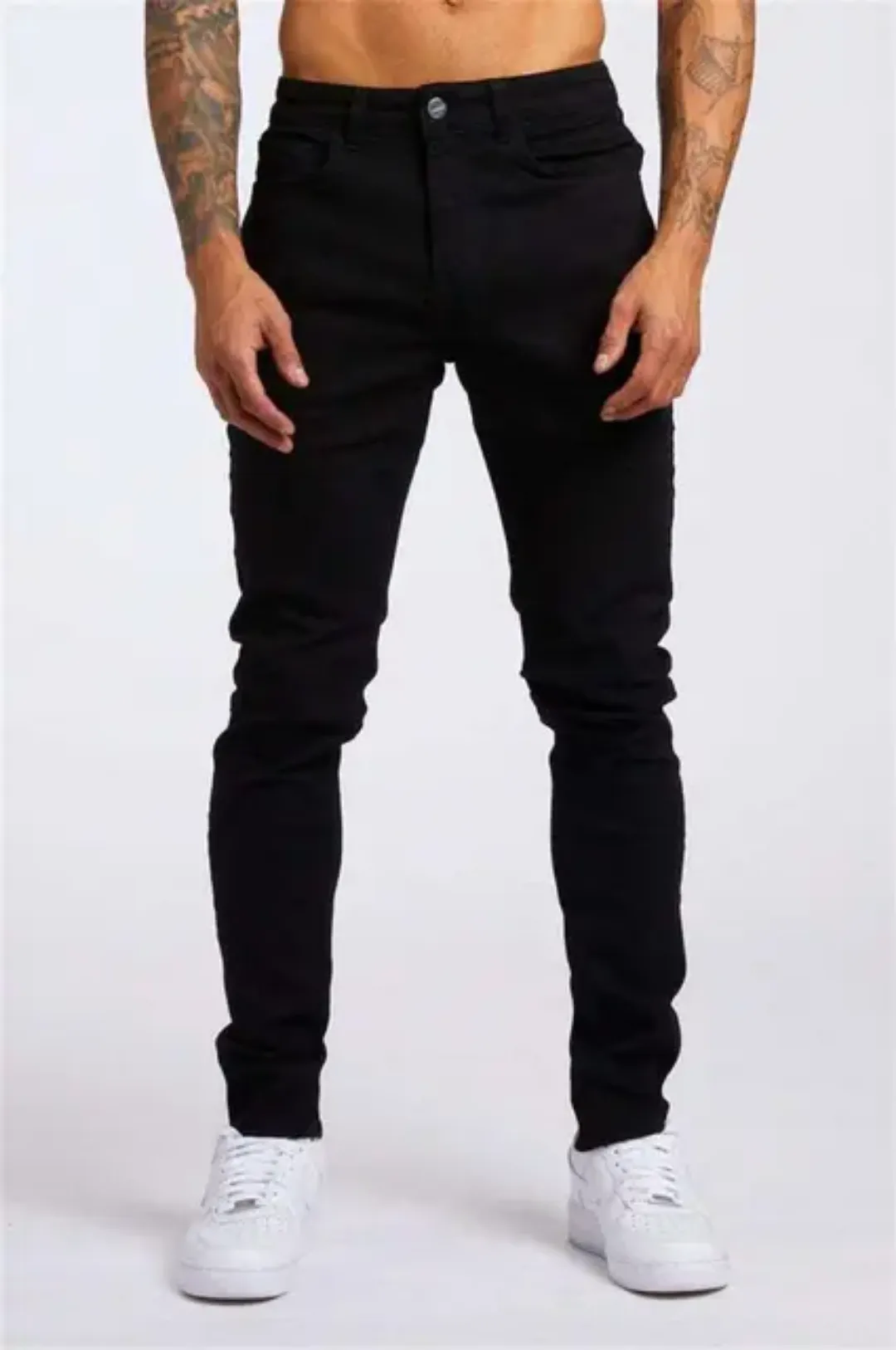 Jean Slim Homme Bleu Clair – Coupe Moderne et Confort Extensible