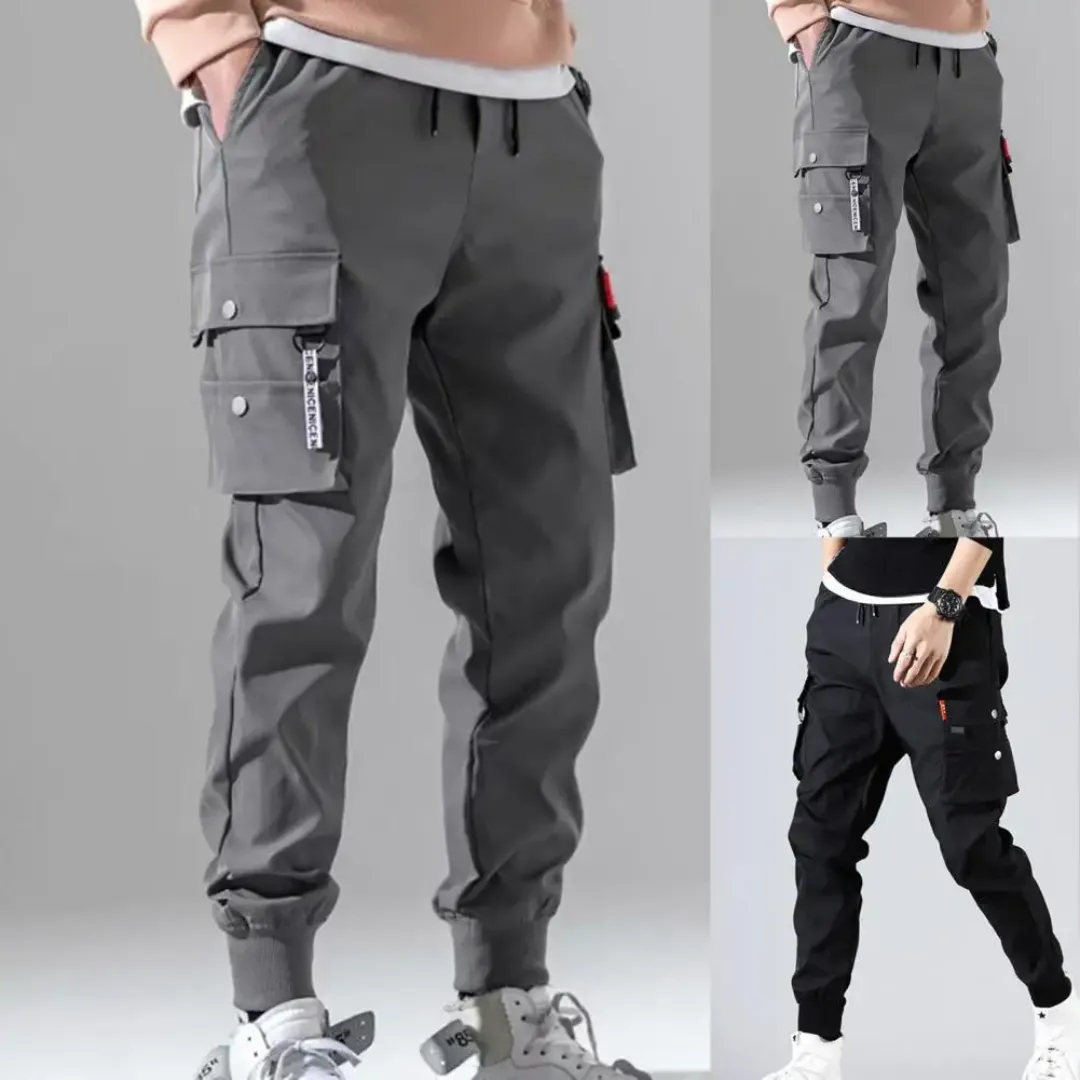 Pantalon Cargo Homme Multi-Poches – Style Urbain Confortable et Fonctionne