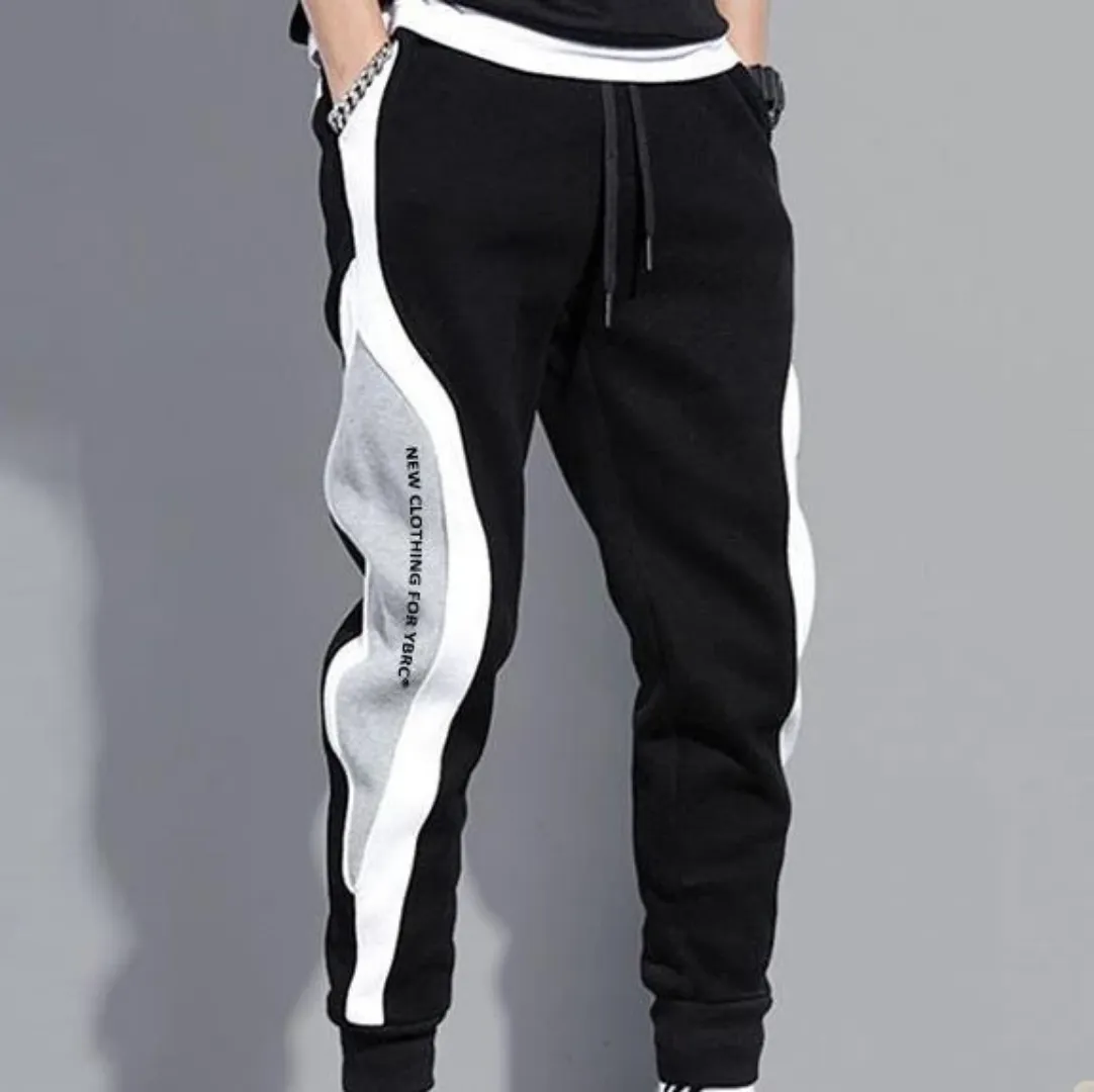 Jogging Homme Bicolore – Style Streetwear Moderne