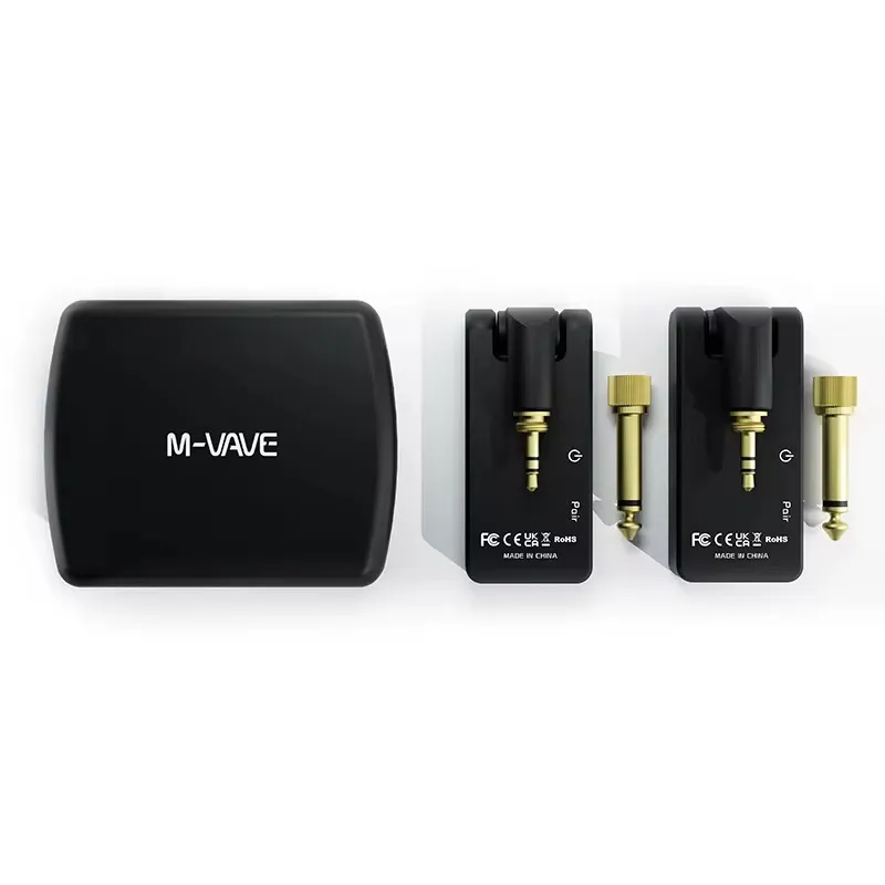 Système Sans Fil M-WAVE 2.4GHz pour Instruments – Avec Connecteurs 3.5mm & 6.35mm