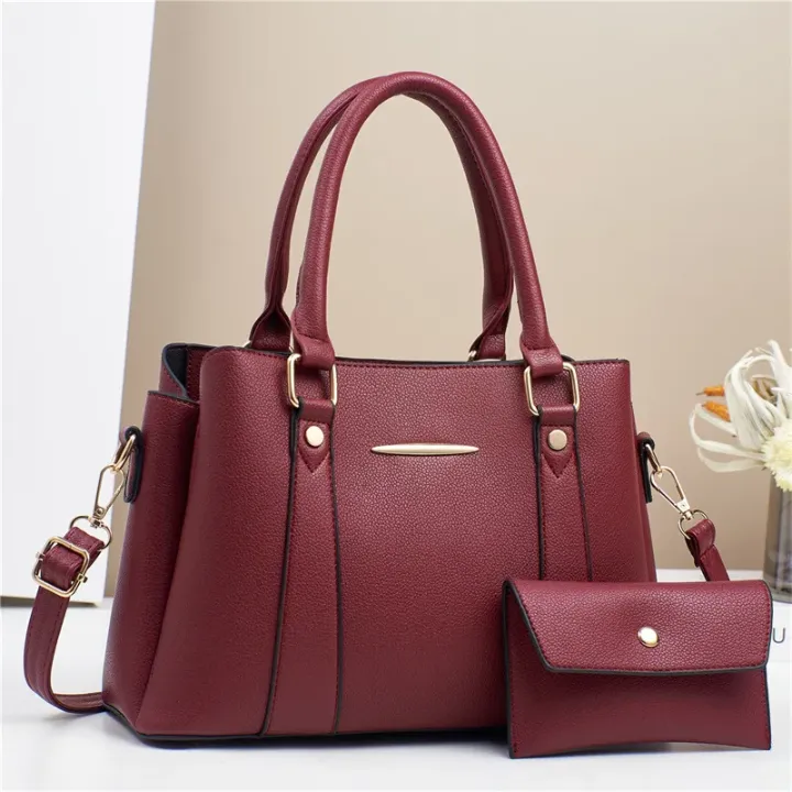 Sac à main femme de grande capacité en polyester à fermeture éclair – élégant et pratique (modèle 21314)