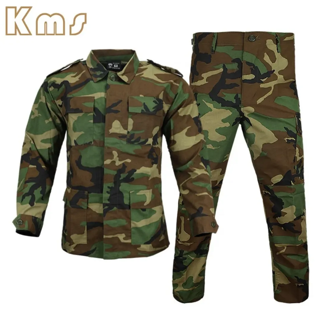 Ensemble Militaire Camouflage – Veste et Pantalon Tactique Homme
