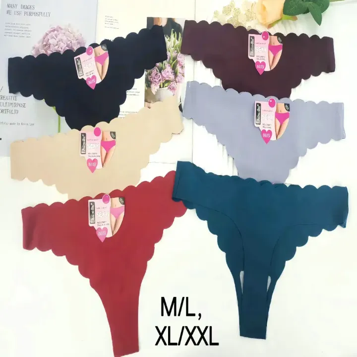 Lot de Culottes Invisibles Sans Couture – Confort Total, Multicolores & Taille Basse