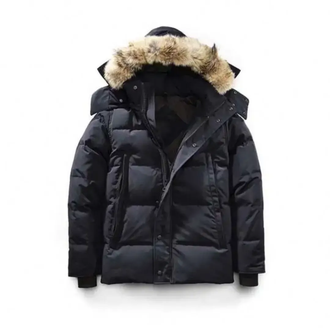 Doudoune Homme Hiver – Capuche Fourrure & Isolation Thermique