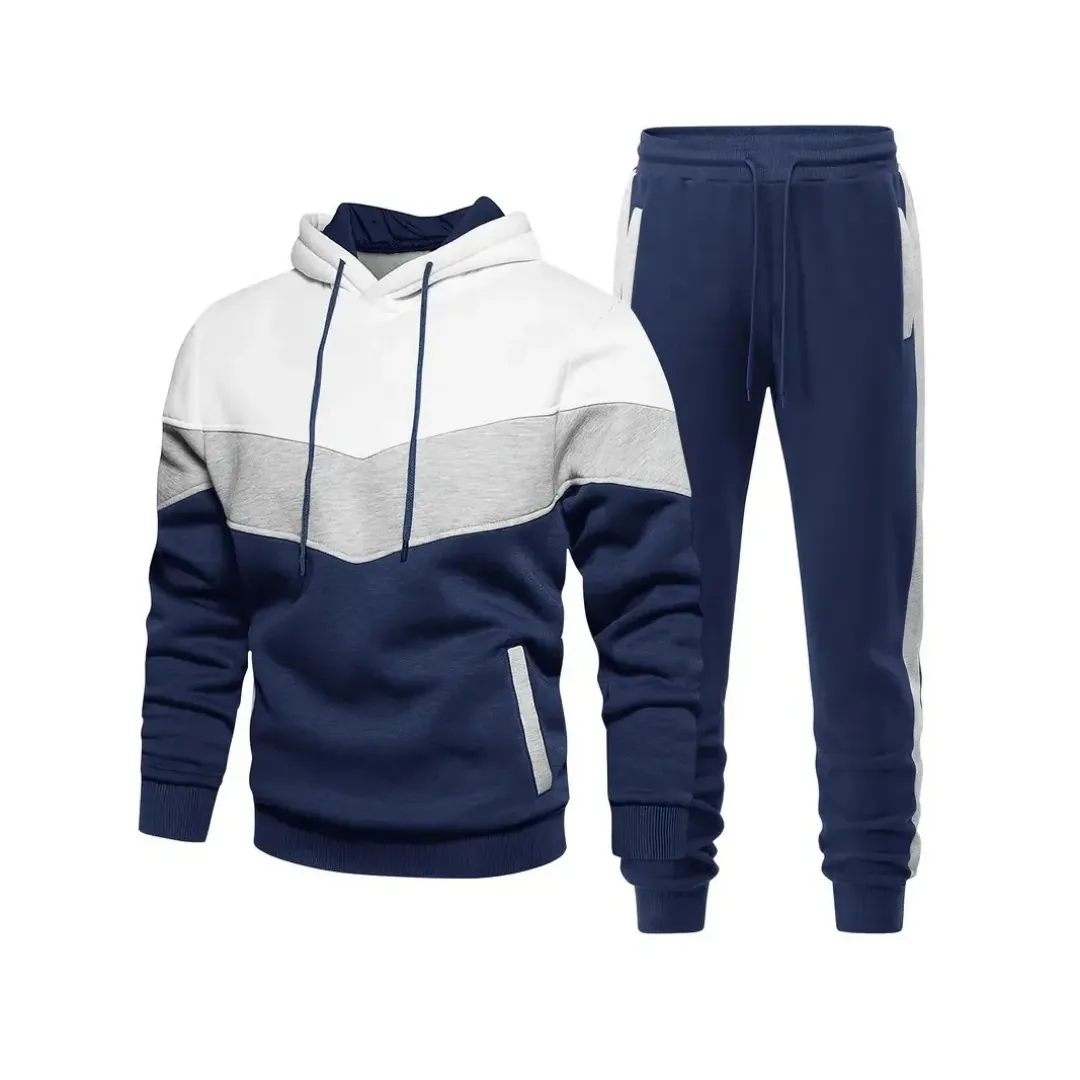 Survêtement Homme – Hoodie et Pantalon Style Sport Décontracté