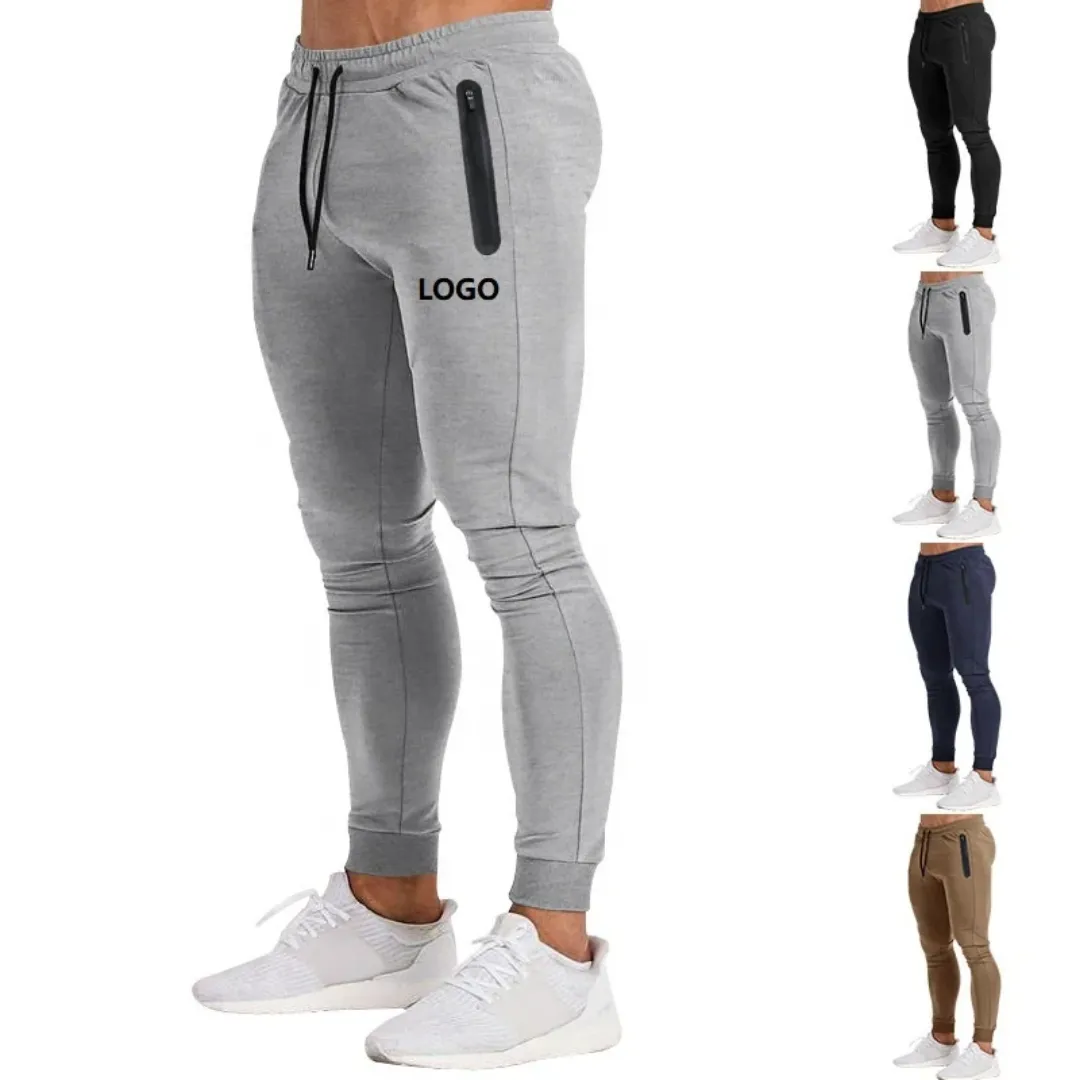 Pantalon Jogging Slim Fit Homme – Poche Zippée et Style Moderne
