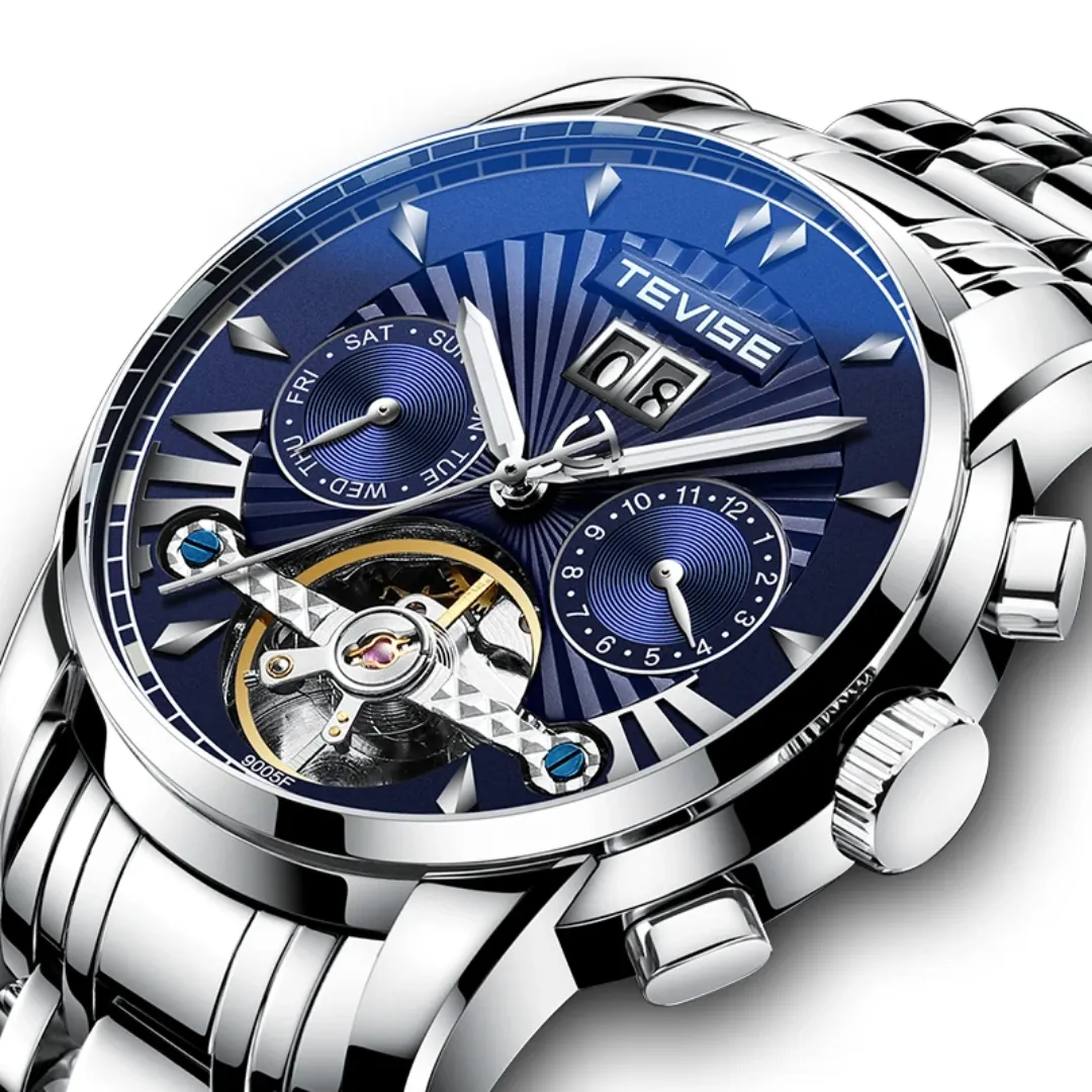 Tevise Marque Hommes Montre Automatique De Luxe