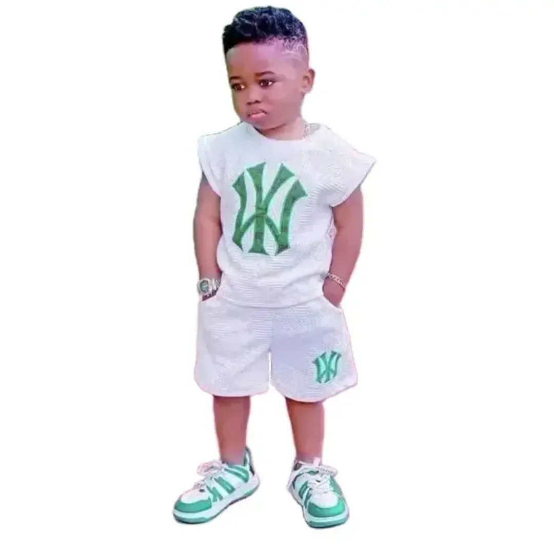 Ensemble d'été pour garçons - T-shirt manches courtes et short