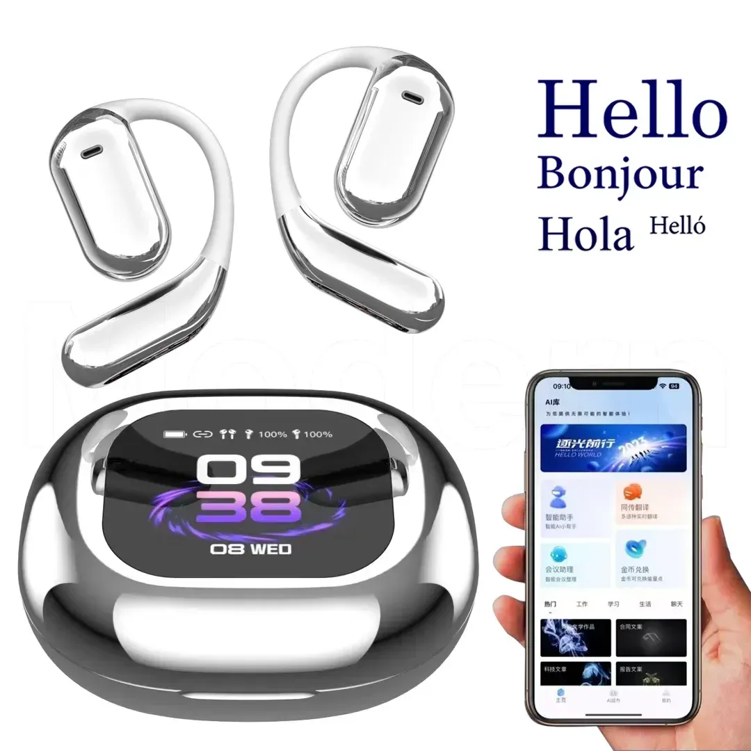 2025 Nouveau Q16 PRO AI Écouteurs TWS avec Traduction en Temps Réel