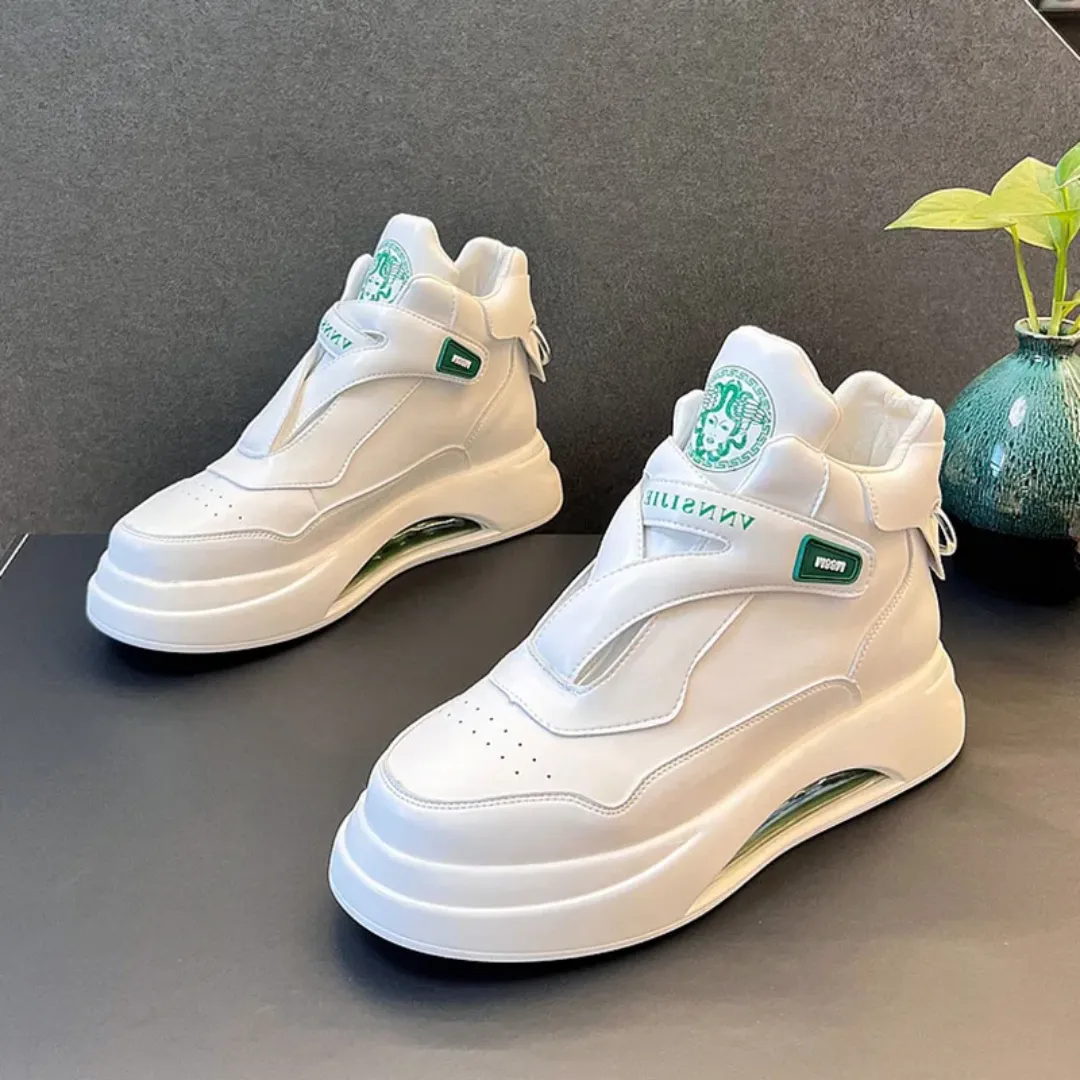 Nouveau Coussin D'air Blanc Chaussures Pour Hommes Course Chaussures Décontractées Pour Hommes Respirant Haut Sport Chaussures Pour Hommes