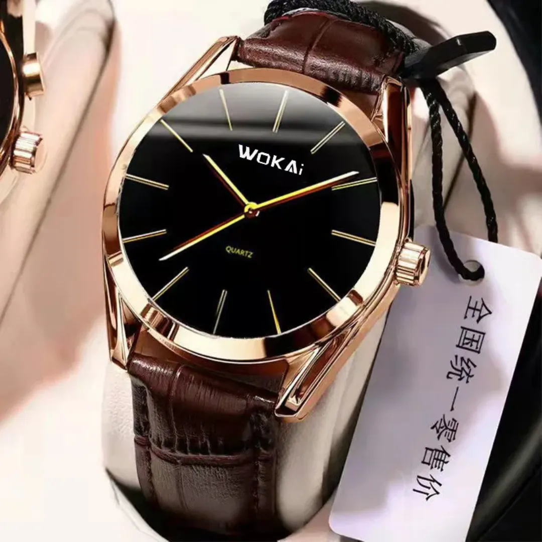 Wokai-05 2023 Nouvelle Montre D'affaires Pour Hommes Quartz Sport Loisirs Étudiant