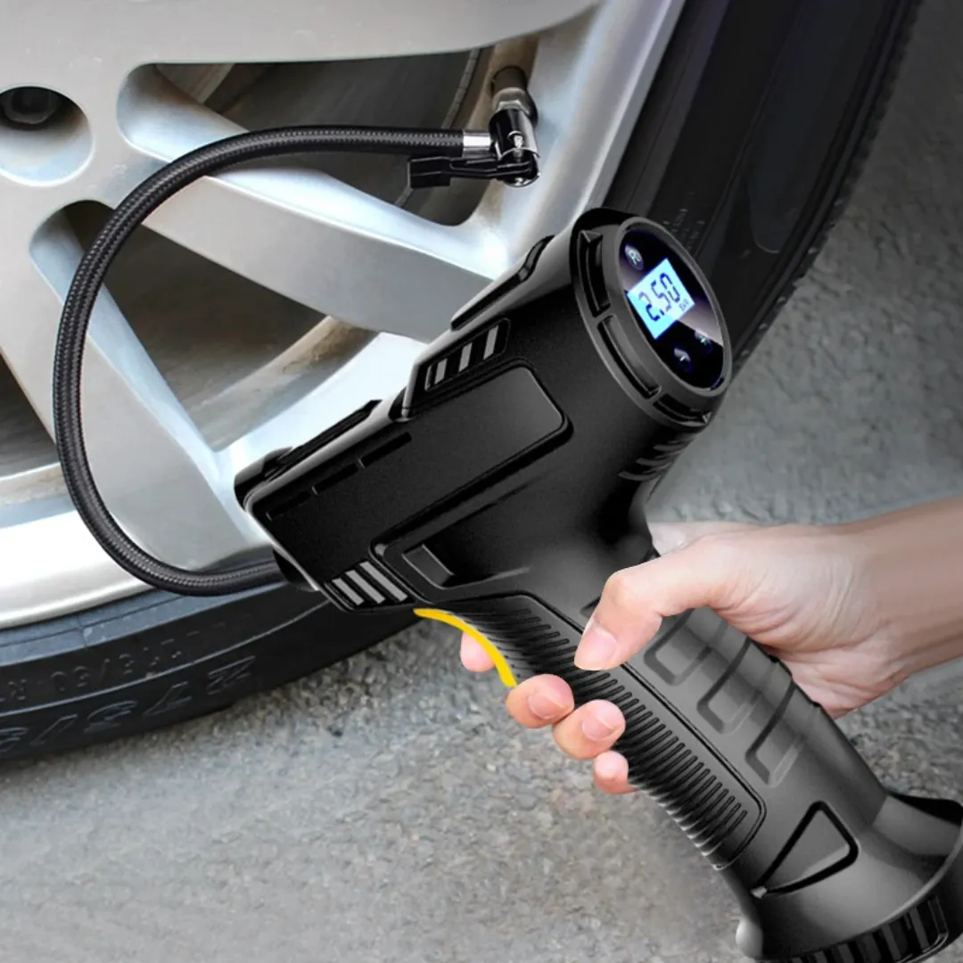 Pompe de gonflage à main sans fil pour pneus de voiture