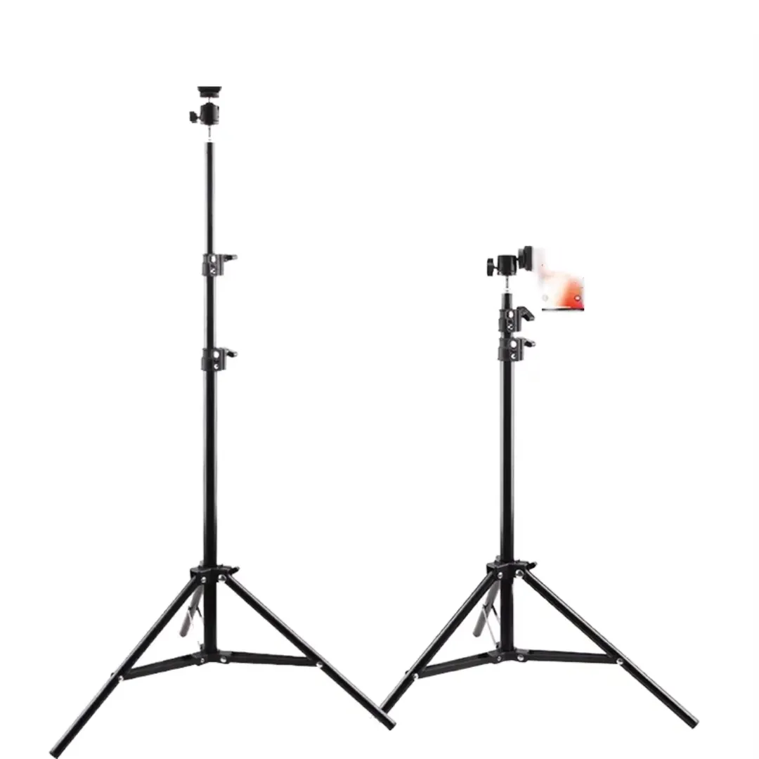 Support de lumière de remplissage 1.6m pour téléphone portable et tablette