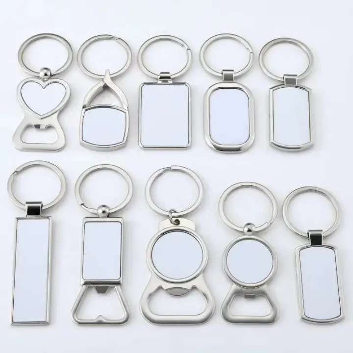Porte-clés personnalisé en alliage de zinc pour décoration de voiture