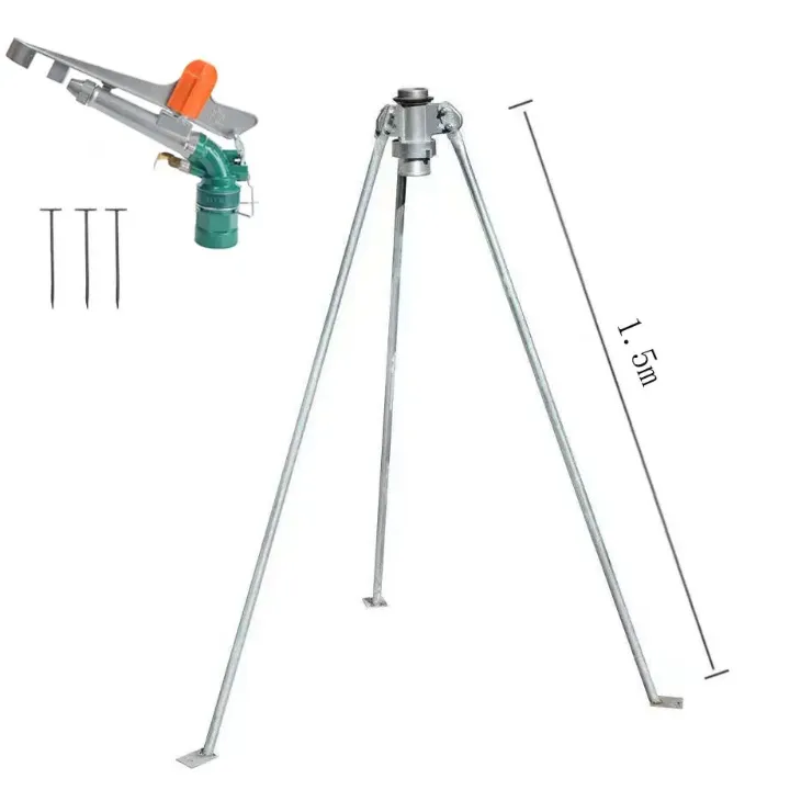 Trépied d’Arroseur Irrigation PY30 – Filetage Interne 1,5" | Débit 7-9 m³/h | Rayon 23-25m
