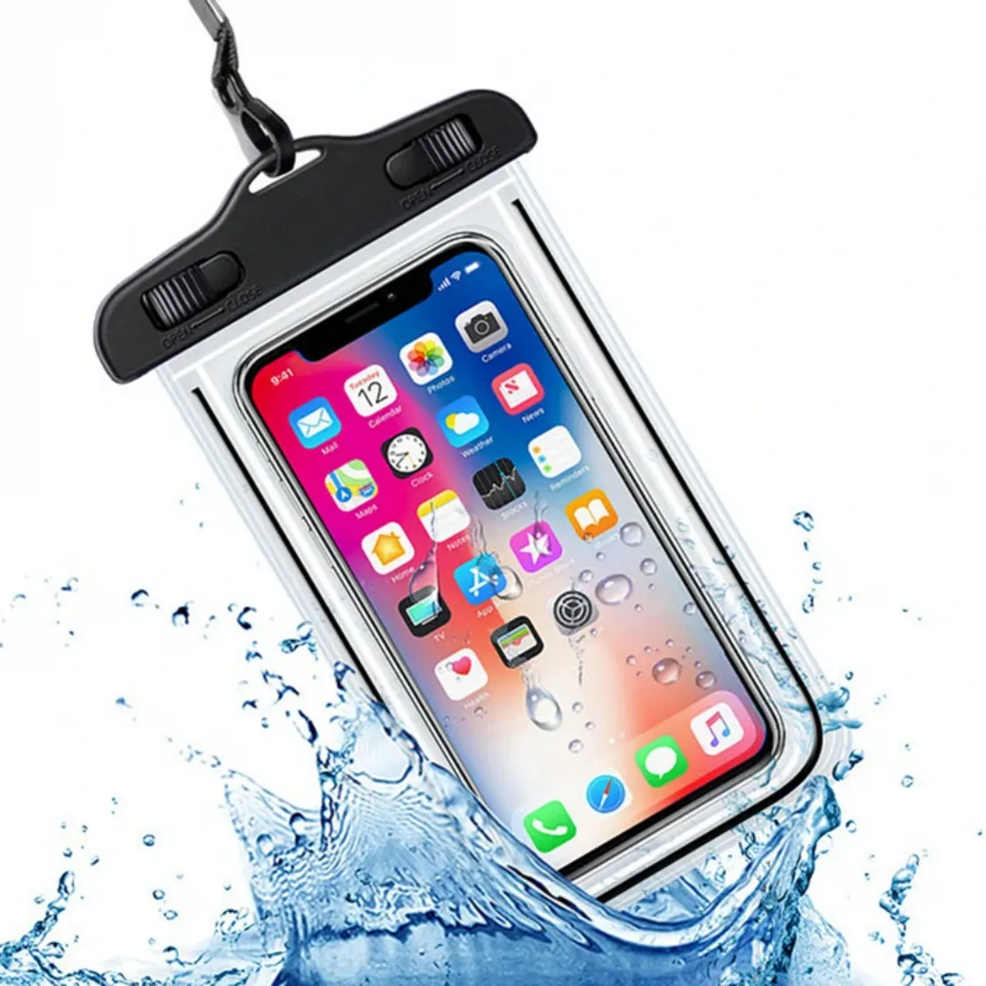 Coque de téléphone étanche universelle IP68 pour natation