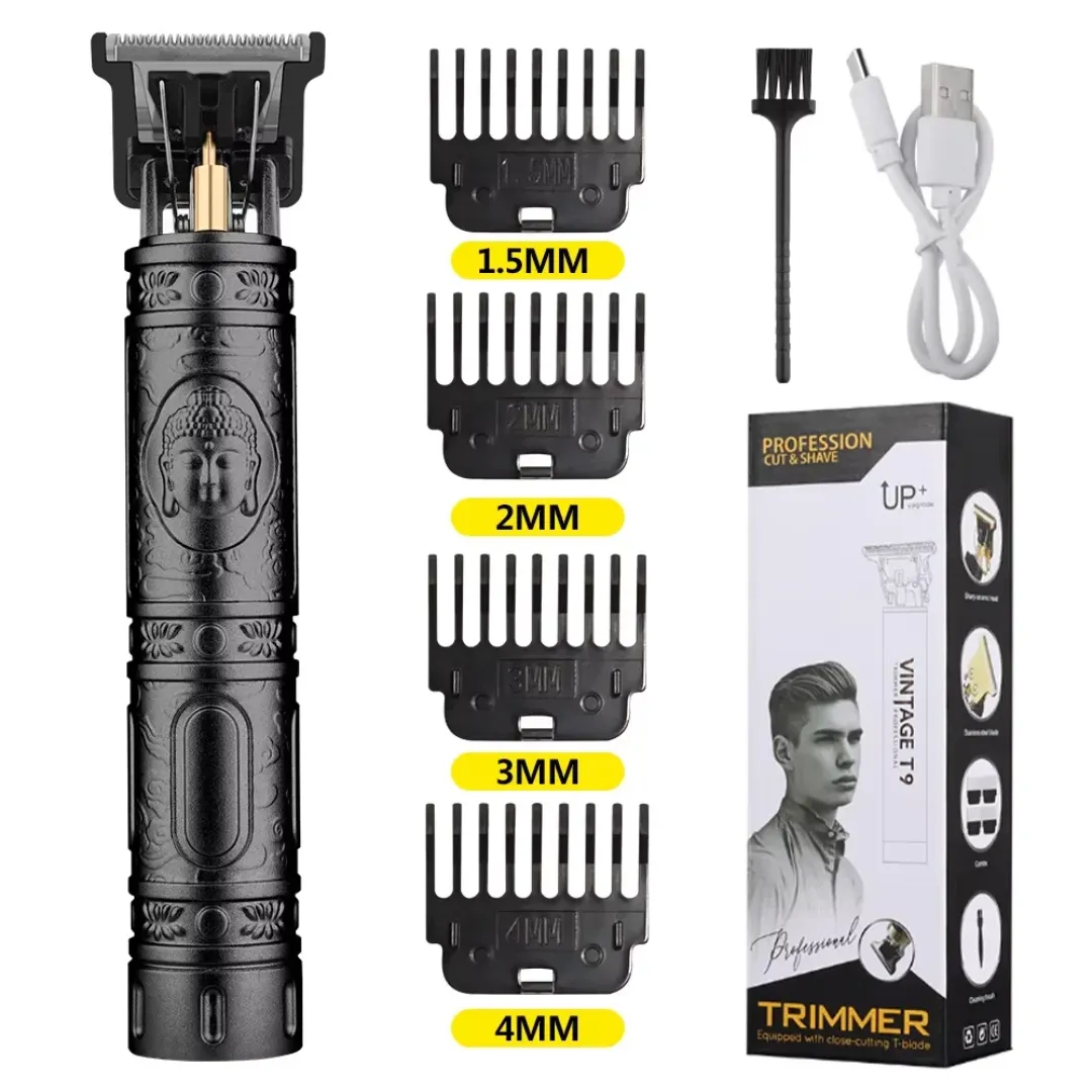 T9 Professionnel Sans Fil Rechargeable Tondeuse à Cheveux Électrique