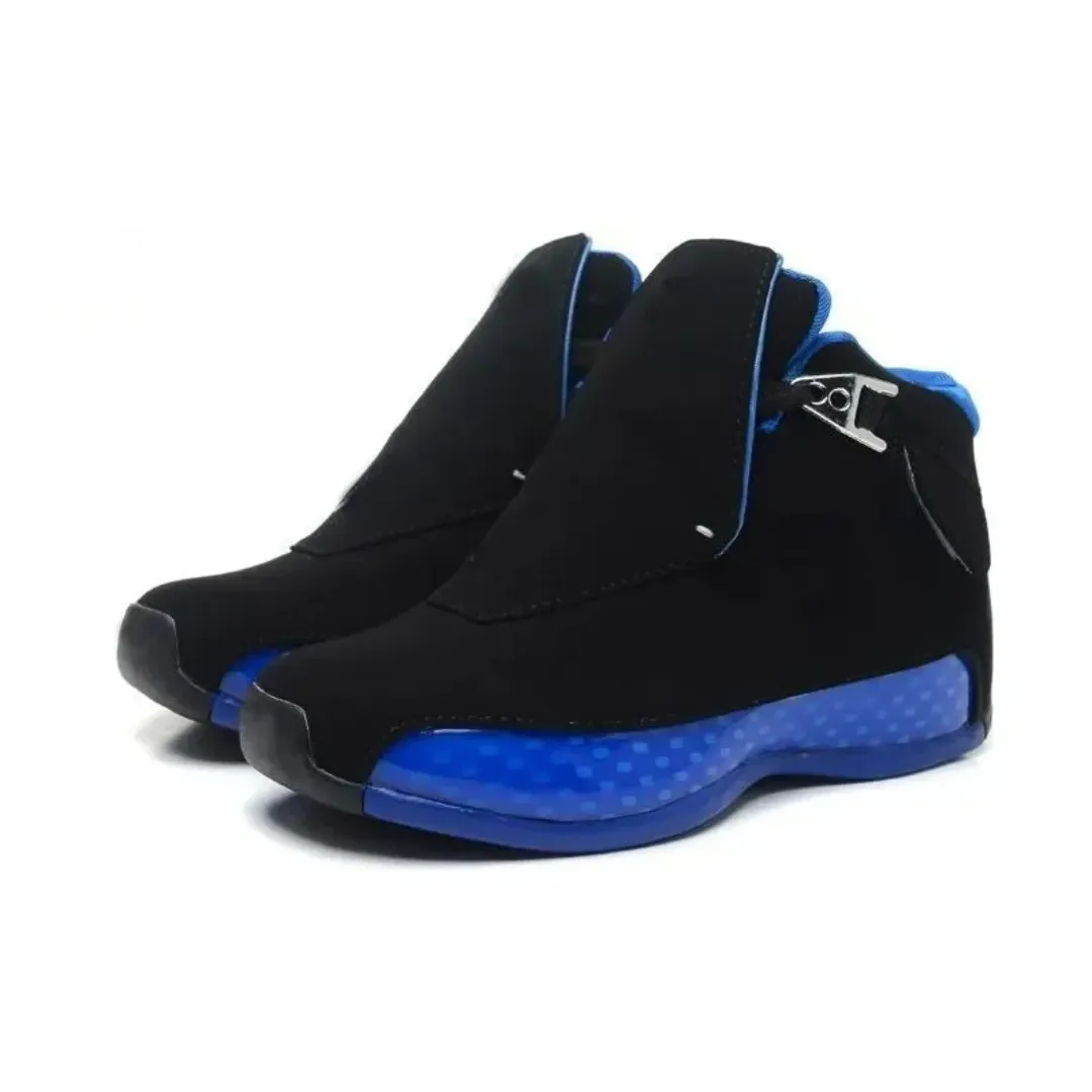 18S White Sport Royal Black Countdown Pack Chaussures de basket-ball Hommes