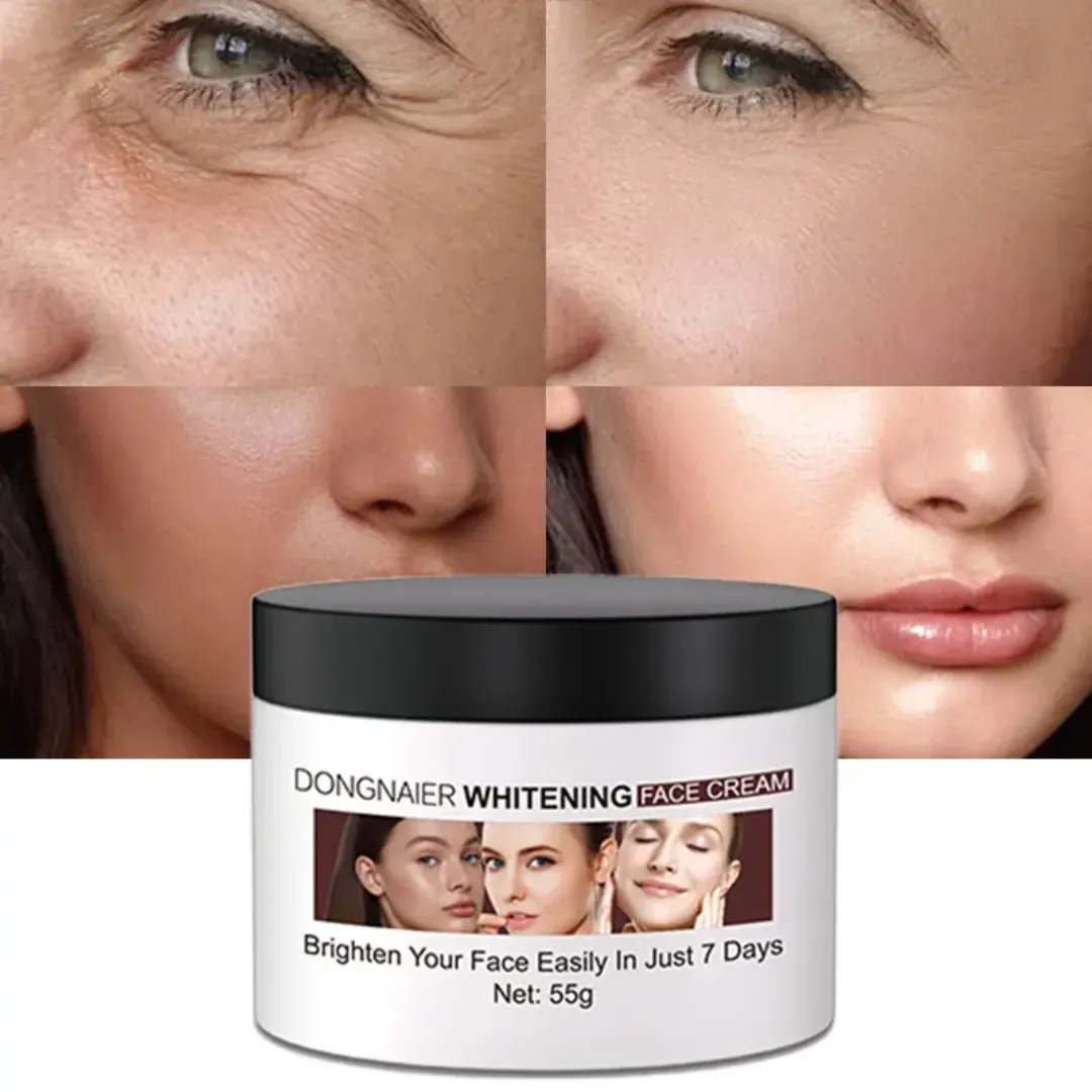 Crème Éclaircissante Végétalienne à la Nicotinamide Anti-âge