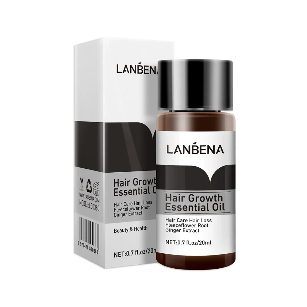 LANBENA Huile Essentielle Anti-Chute et Croissance des Cheveux 20ml