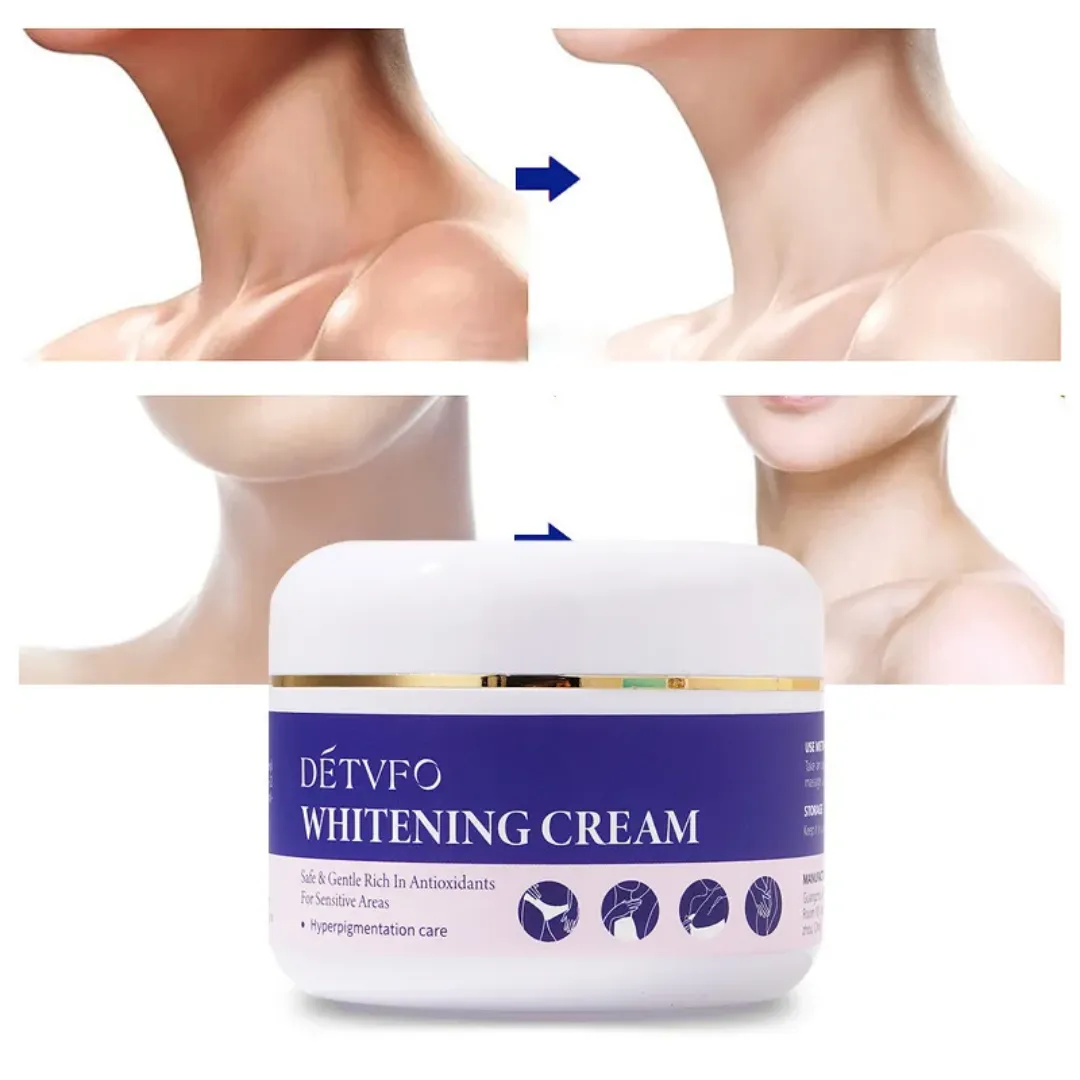 Crème blanchissante bio pour le corps