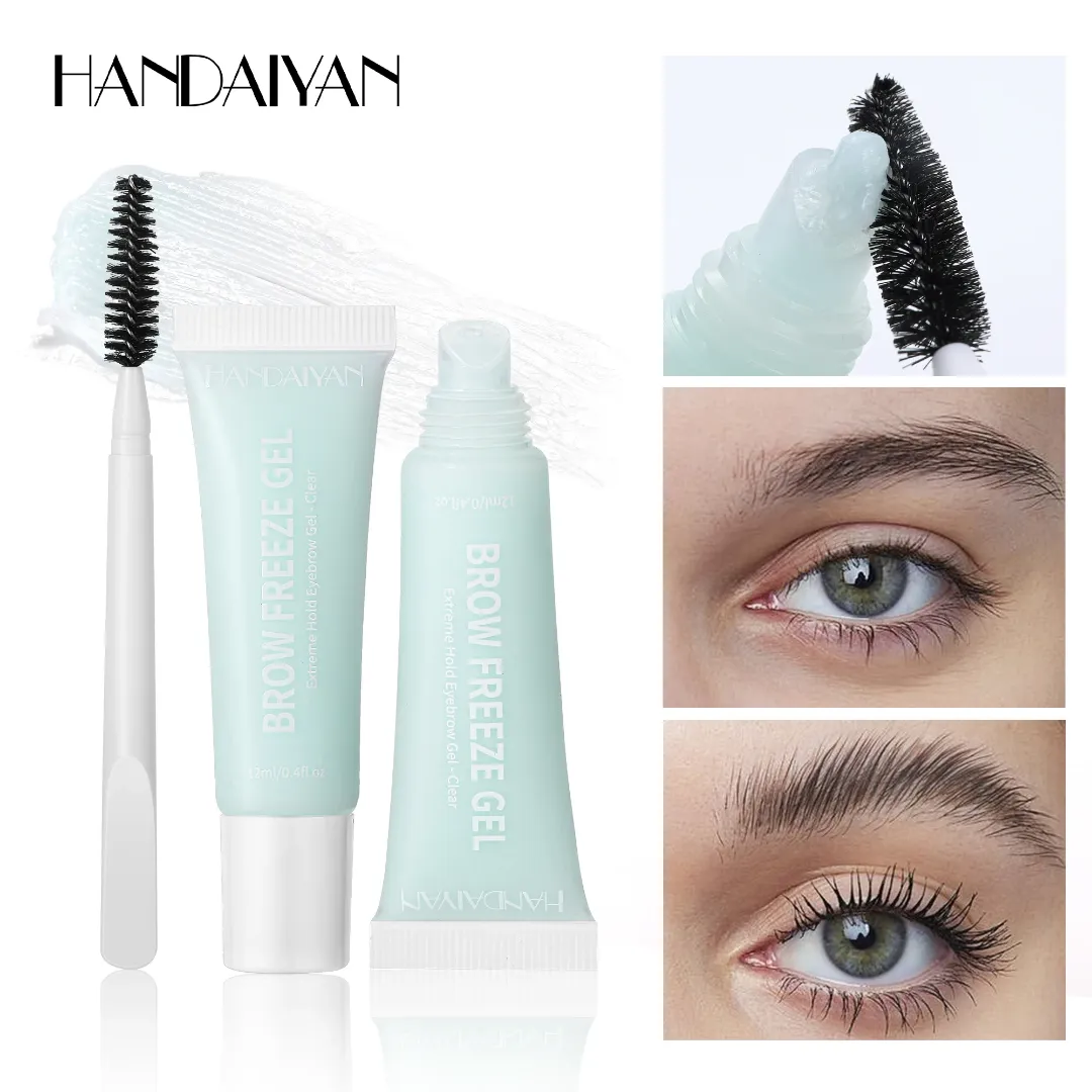 Gel à sourcils longue durée fixe sourcil imperméable à l'eau