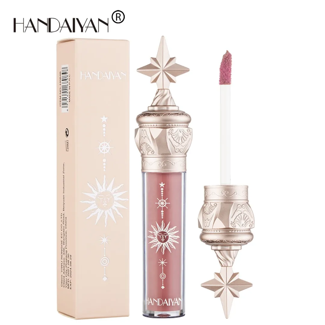 HANDAIYAN Hydratant Naturel Brillant À Lèvres Longue Durée Imperméable Repulpant Lipgloss Teinte Maquillage