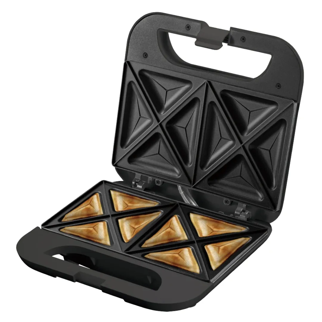 RAF R.596 8 tranches de sandwichs Mini machine à petit-déjeuner Panini Grill facile à nettoyer pour un usage domestique