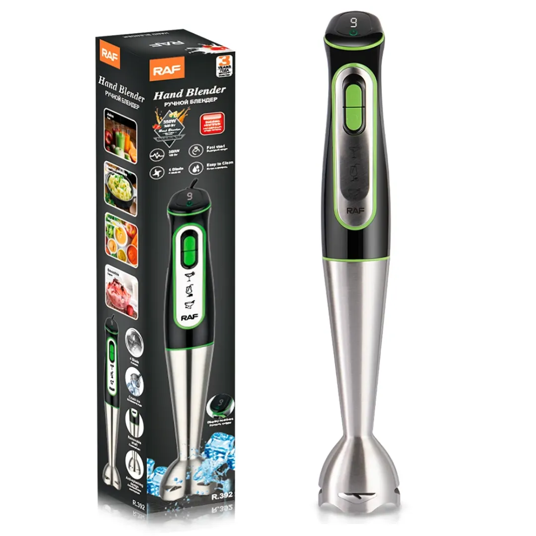 Raf R.392 Fast Start Electric Stick Blender Mélangeur à Main En Plastique