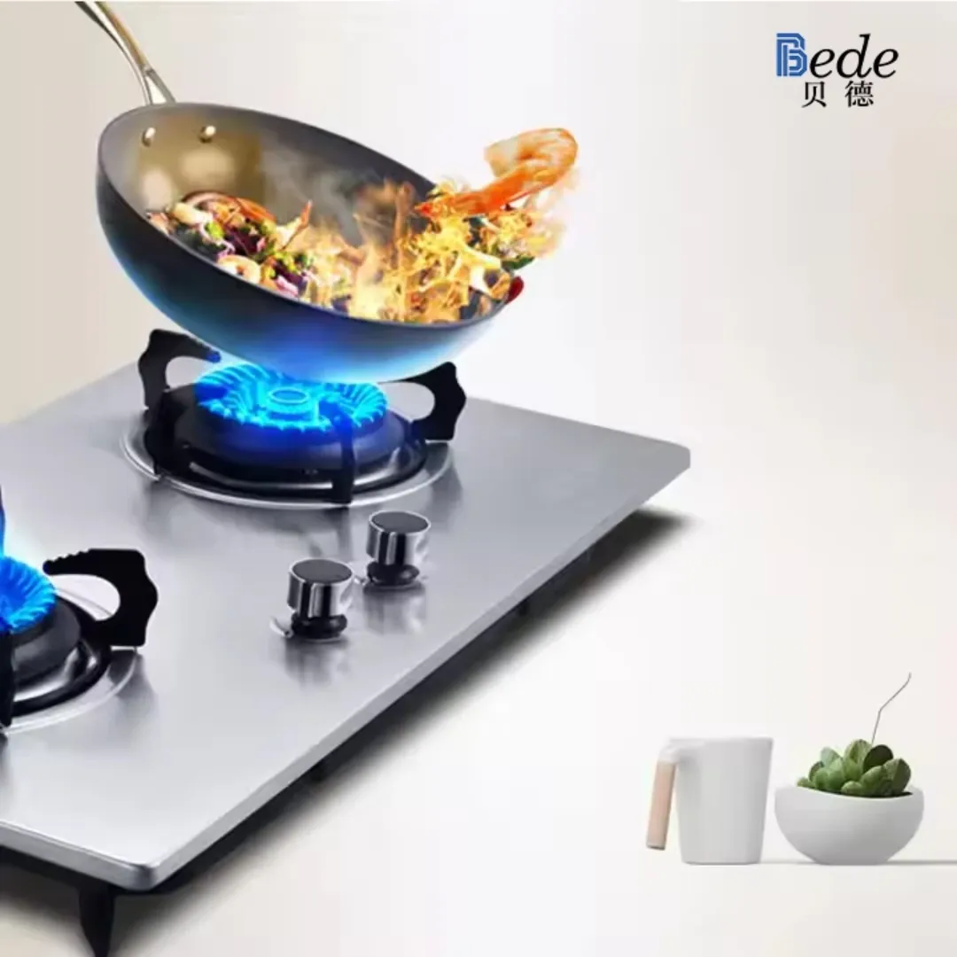 Cuisinière à Gaz Double Brûleur – Plaque Inox Résistante, Allumage Facile, Idéale pour Cuisine Domestique et Professionnelle