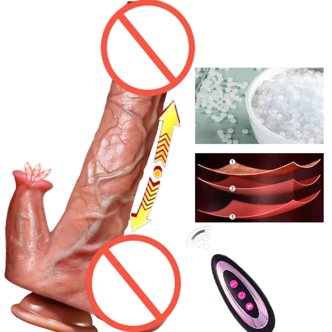 21cm Gode Sex Toy Luxe en Silicone Super Réaliste pour Femme