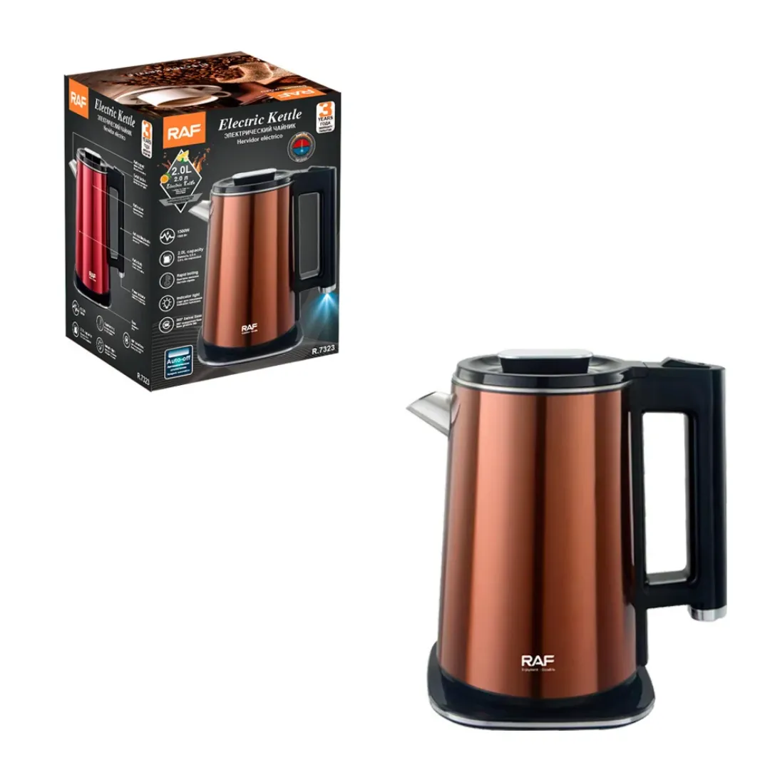RAF R.7323 2025 Design Nouveau Pot Électrique Appareils Ménagers Bouilloire Chaudière