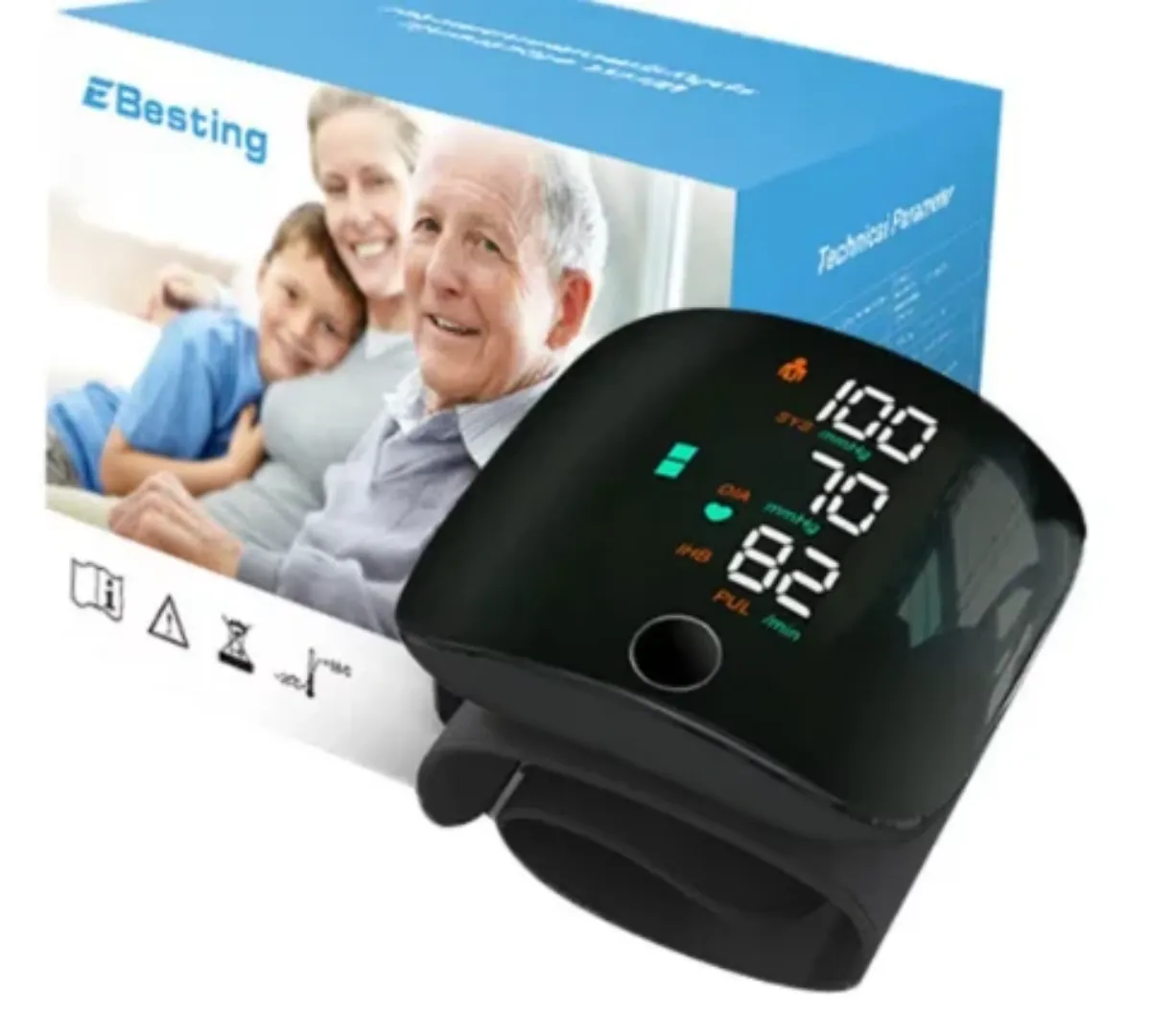 Tensiomètre, Moniteur de pression artérielle de qualité médicale entièrement automatique