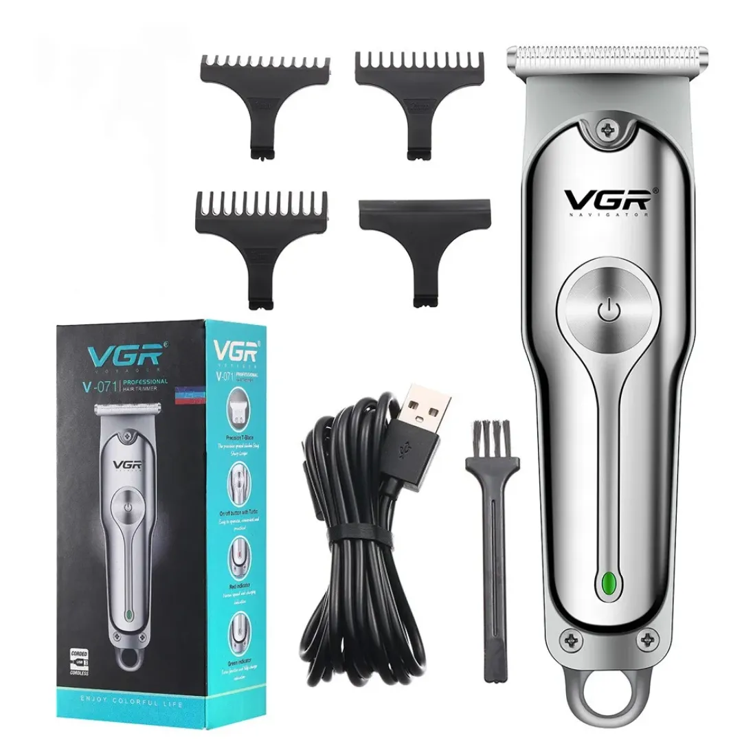 Tondeuse à Cheveux Électrique Professionnelle VGR V-071 Sans Fil