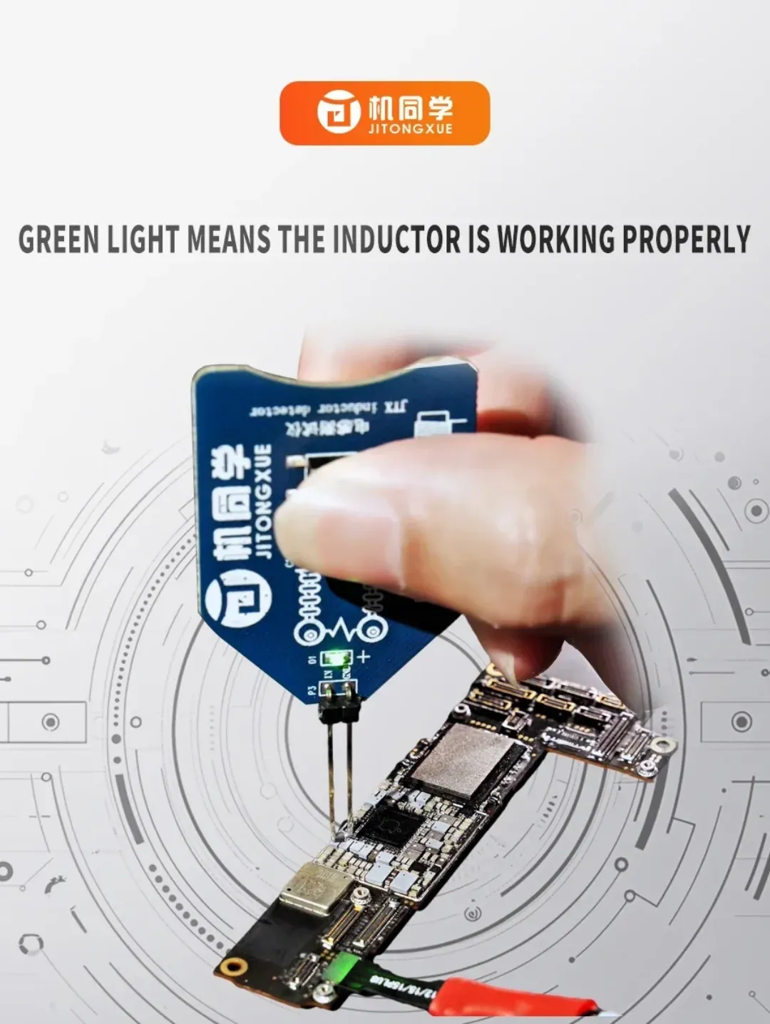 Testeur de bobine de composant de carte mère JTX CT-1 avec batterie pour la réparation de carte PC