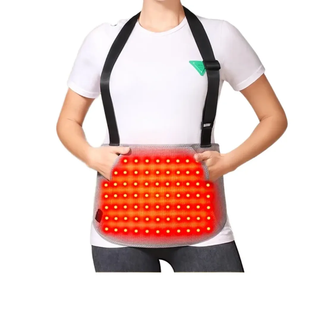 Lumière Rouge Chauffage Électrique Taille Masseur Ceinture Contrôle De La Synchronisation Vibration