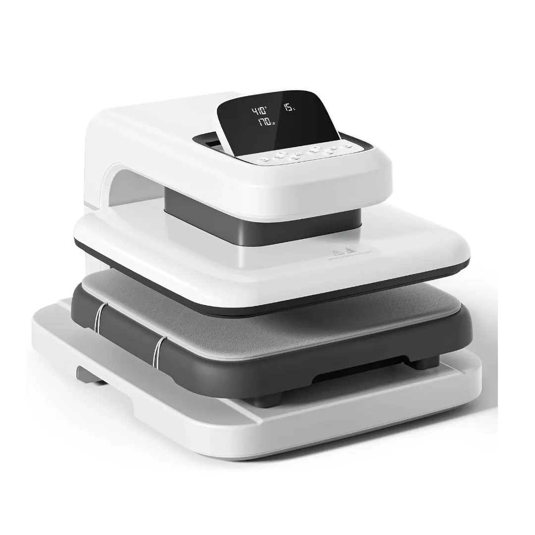 Presse à chaud par sublimation électrique portable pour vêtements et T-shirts Loklik