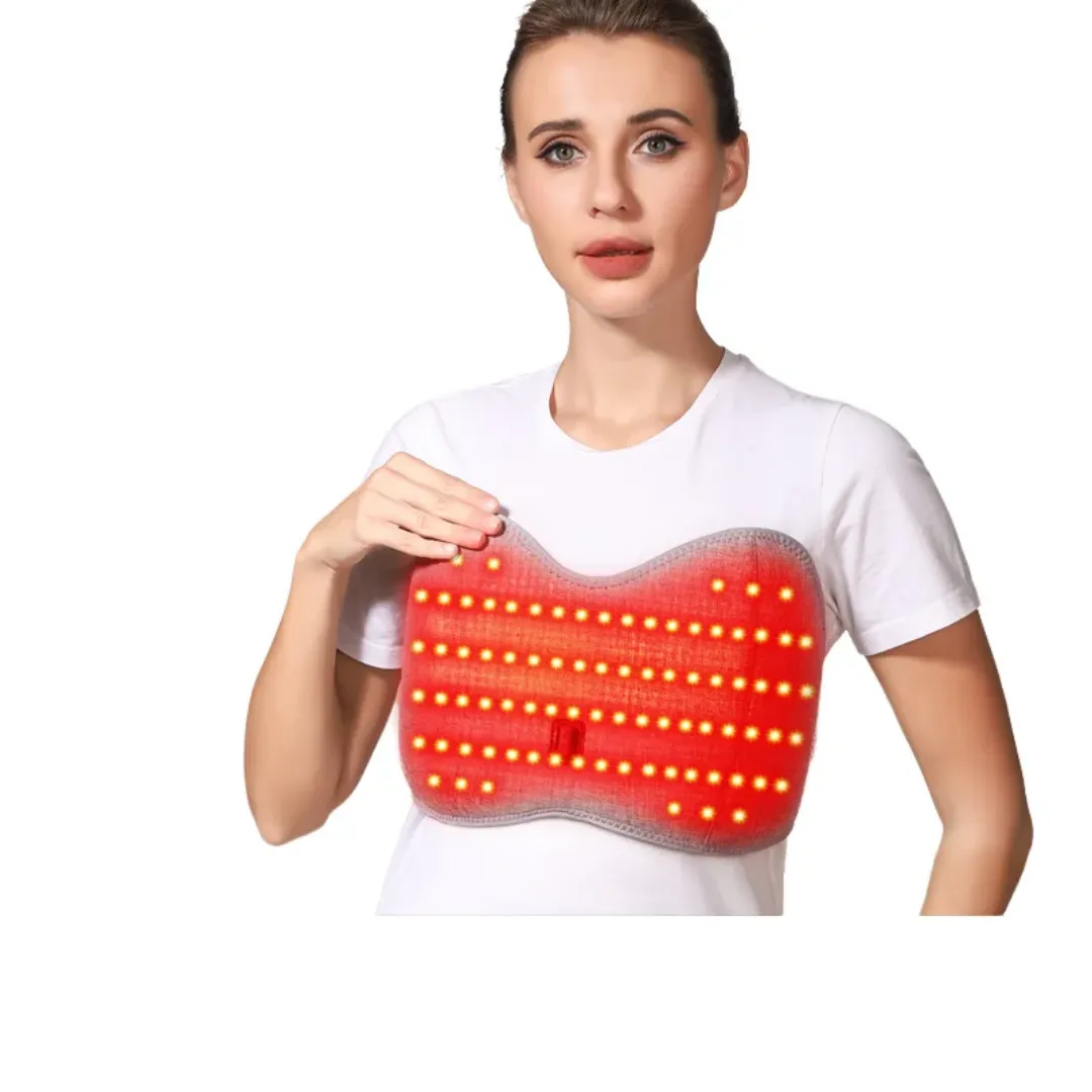 Soutien-gorge Électrique de Massage des Seins avec Lumière Rouge et Chauffage Infrarouge