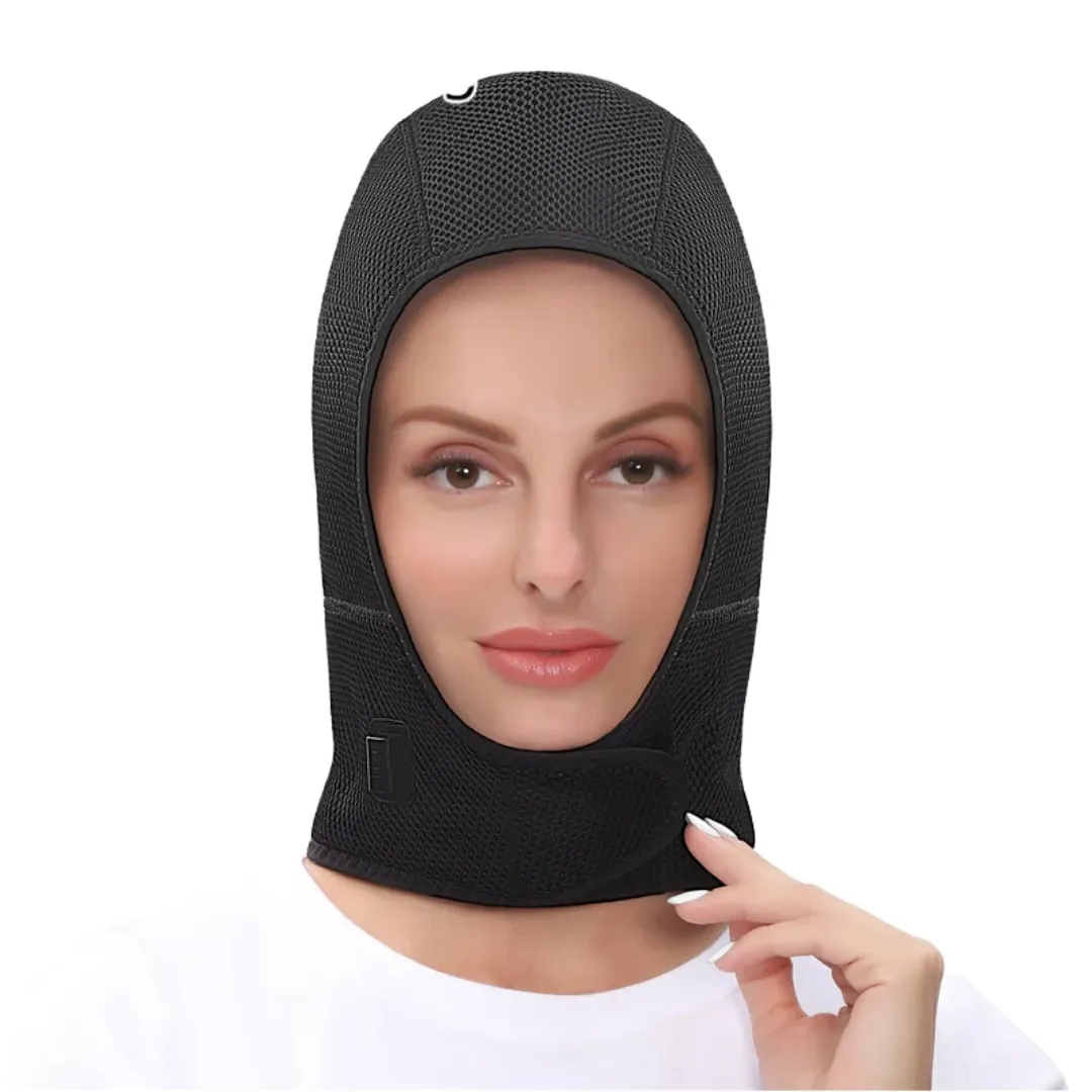 Boule de massage à tête chauffante électrique pour la paralysie faciale avec fonction musicale