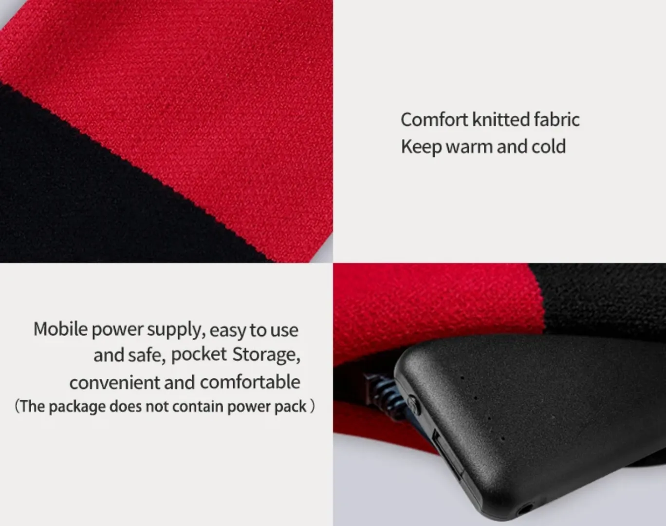 Écharpe Chauffante Pour Femmes Et Hommes, Température À 3 Niveaux, Enveloppe En Polaire Lavable, Chauffe-cou Électrique 15W