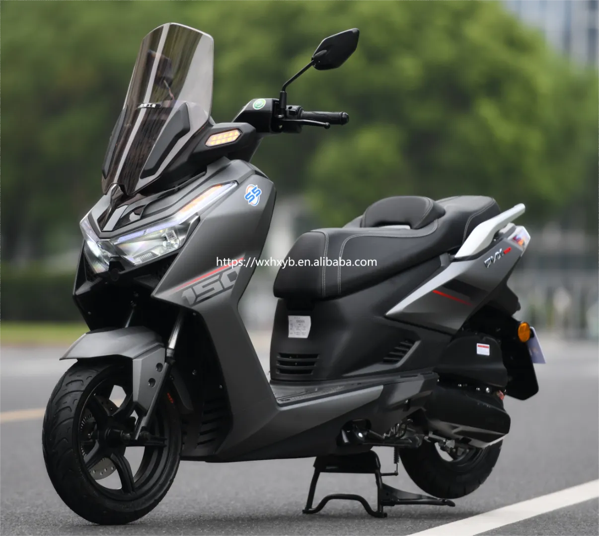Scooter et moto à essence Jialing S5 ADV 150CC avec freinage CBS