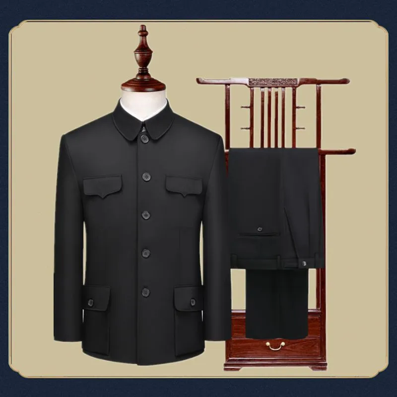 Costume Zhongshan Deux Pièces pour Hommes.