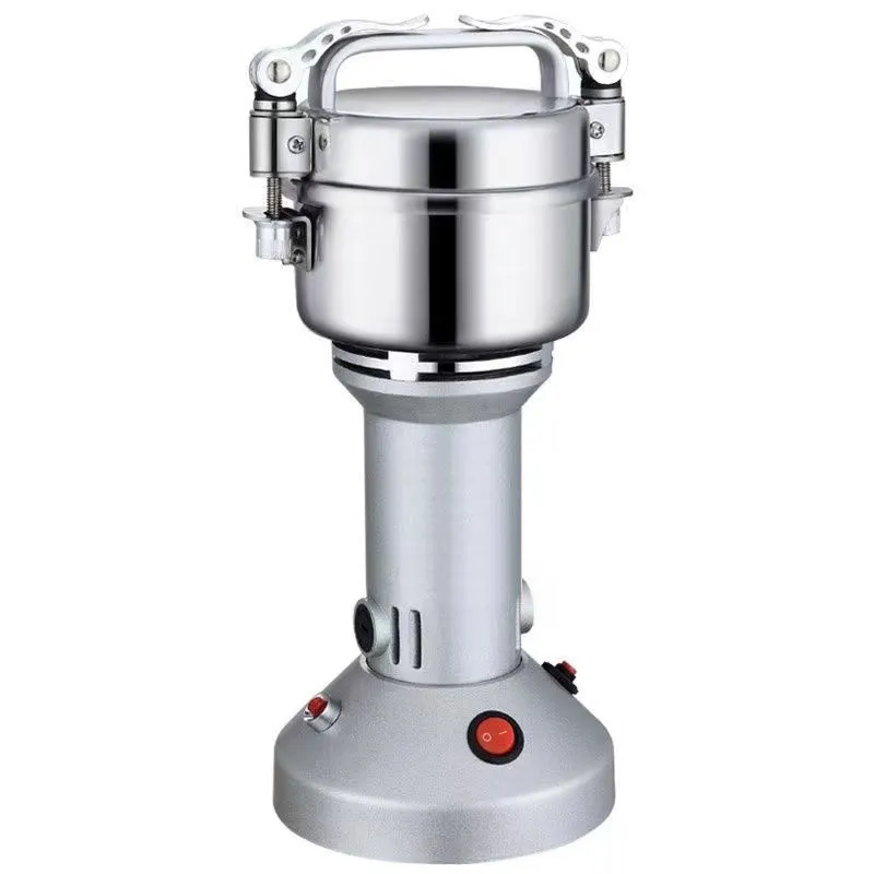 Moulin électrique multifonction en acier inoxydable de 1 à 2 kgs– Broyeur ultra-fin pour céréales, épices et plantes médicinales