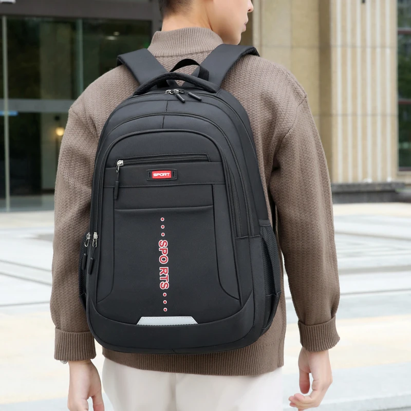 Sac à dos imperméable 15,6" en Oxford – Léger, solide et tendance pour étudiants & professionnels