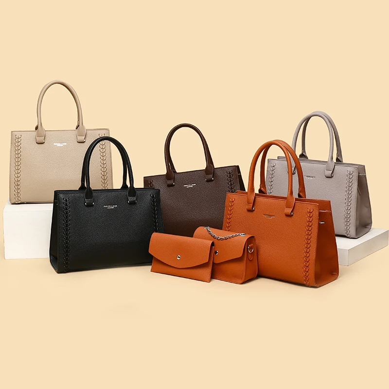 Coffret 3 Sacs à Main Femme – Cuir Premium, Grande Capacité, Style & Élégance